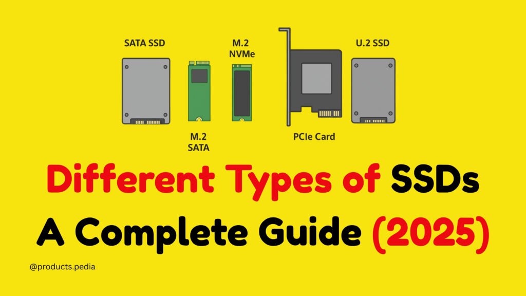 Different Types of SSDs A Complete Guide (2025)